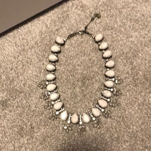 BaubleBar Crystal Wreath Collar Necklace